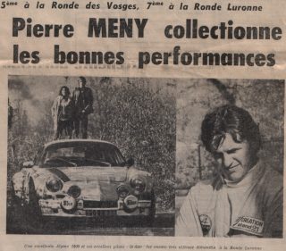 Coupure de presse Ronde Luronne 1976
