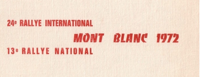 XXIVème Rallye international du Mont Blanc 1972 XIIIème Rallye national 13 & 14 mai 1972 LIMOUSIN – Pierre Mény Alpine A110  » sans grand succès… «  1°RENAUDAT-LENNE /SIMCA CG 2°ALIBELLI-MOINE /A110 1600S 3°MERCO-MERCOTTE / RENAULT R1135   Bibliographie : Collection Pierre Mény, photos Adolphe CONRATH Magazine Echappement n°45 de juillet 1972, pages 118 à 120. Magazine Echappement n°82 de août 1982 : rétro juillet 1972.